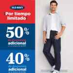 En Old Navy hasta 50% de descuento adicional dependiendo la cantidad que compres