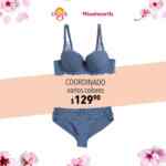 En Del Sol y Woolworth 3 pack de bikinis por $79.90 y coordinado a $129.90