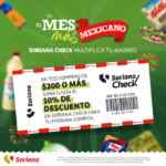 Promo Soriana Check: descuento de 10% en vales en compras de $200 o más