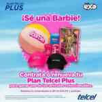 Promo Telcel y Exa FM: artículo de Barbie la Película Gratis si contratas o renuevas plan