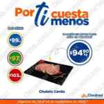 Ofertas Chedraui Cuesta Menos fin de semana 22 al 25 de septiembre 2023