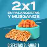 2x1 en palanquetas y muéganos en Cielito Querido Café