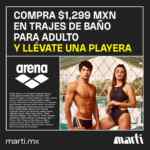 En Martí llévate una playera de regalo con compra mínima en trajes de baño
