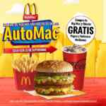 Promo McDonalds Día del Automac 2023: refresco y papas GRATIS en la compra de una Big Mac