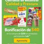 Promo Walmart Lala de $40 de bonificación en compras de $200 o más