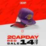 2Cap Day Red Sale: segunda gorra a $1 peso este 14 de octubre
