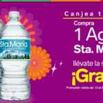 Cupón 2x1 en aguas Sta. María en tiendas 7-Eleven
