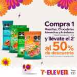 Segundo al 50% de descuento en dulces y chocolates 7-Eleven