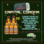 Boleto GRATIS para el Festival Corona Capital 2023 en la compra de 5 botellas Chivas Regal