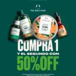 Segundo a mitad de precio en la tienda en línea de The Body Shop