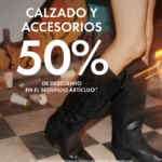 En C&A segundo a mitad de precio en calzado y accesorios