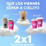 En Cielito Querido 2x1 en bebidas participantes los viernes