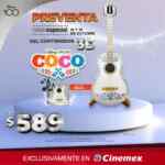 Palomera Coco en Cinemex: Fotos y precio de la palomera en forma de guitarra