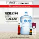 Cupón Coca-Cola de $100 de descuento en compras de $399