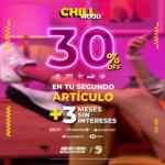 En dpstreet 30% de descuento en el segundo artículo