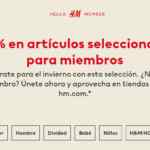 Rebajas H&M de 30% de descuento en artículos seleccionados