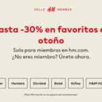 Rebajas H&M: hasta 30% de descuento en artículos de Otoño