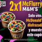 McDonalds Cupones Happyween: 2x1 en McFlurry y 30% en McTríos