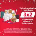 En Office Depot 3x2 en artículos de marca propia los sábados y domingos