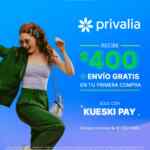En Privalia $400 de descuento + envío gratis al pagar con Kueski