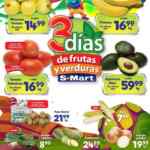 Ofertas S-Mart 3 días de frutas y verduras del 3 al 5 de octubre