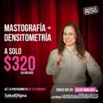 Promo Mes Rosa Salud Digna: mastografía + densitometría por $320