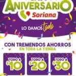 Folleto Soriana Mercado Aniversario hasta el 12 de octubre 2023