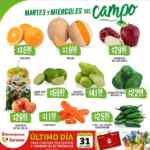 Folleto Soriana Super Martes y Miércoles del Campo 10 y 11 de octubre 2023