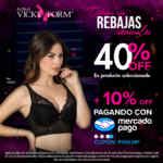 Outlet Vicky Form: 40% de descuento en prendas + 10% adicional pagando con Mercado Pago