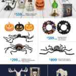 Folleto Walmart Halloween al 2 de noviembre 2023
