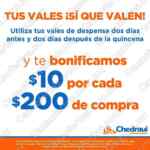 Ofertas Chedraui fin de semana 13 al 16 de octubre 2023