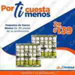 Ofertas Chedraui Cuesta Menos fin de semana 6 al 9 de octubre 2023