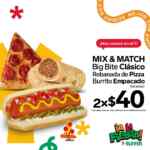 En 7-Eleven pizza, hot dog o burrito a 2x$40