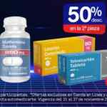 Cyber Sale Farmacias Benavides: 2x1, hasta 50% de descuento y más