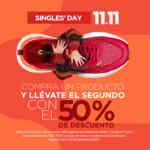 Singles Day Tenis Charly: Segundo par con 50% de descuento