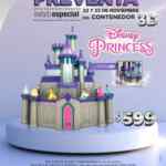Palomera Cinemex Castillo Disney Princesas: Precio y fotos del castillo con luces LED de colores
