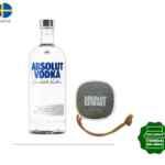 Promo Absolut bocina Bluetooth Gratis en la compra de una botella de 1 L