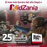 KidZania Buen Fin 2023: 25% de descuento en entradas