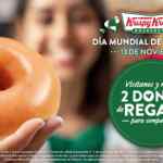 2 donas GRATIS en Krispy Kreme por el Día de la Bondad este 13 de noviembre