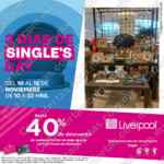 Liverpool Singles Day 2023: ofertas y promociones por departamento