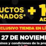 Ofertas Black Days Miniso: 25% de descuento en todo, 3x2 en productos, cupón de $100 para siguiente compra y más