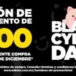 Ofertas Black Days Miniso: 25% de descuento en todo, 3x2 en productos, cupón de $100 para siguiente compra y más