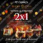 PF Changs Buen Fin 2023: 2x1 en sushi y bebidas