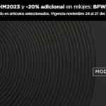 Black Sale Palacio de Hierro Cyber Monday: cupones de hasta 20% de descuento adicional