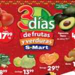 Ofertas S-Mart 3 días de frutas y verduras del 28 al 30 de noviembre