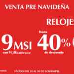 Ofertas Venta Pre Navideña Sanborns con hasta 50% de descuento al 30 de noviembre