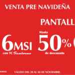 Ofertas Venta Pre Navideña Sanborns con hasta 50% de descuento al 30 de noviembre