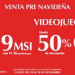 Ofertas Venta Pre Navideña Sanborns con hasta 50% de descuento al 30 de noviembre