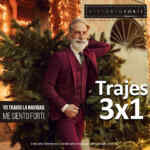 3x1 en trajes en la promoción de Navidad de Vittorio Forti