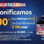 Promo Walmart Juguetilandia de $300 de bonificación en juguetes